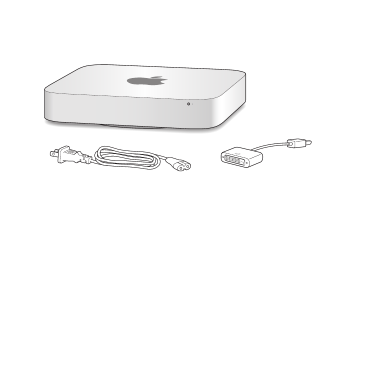 付属品を確認する - Mac mini